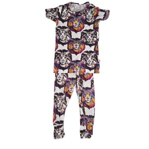 Little Bum Bums Bamboo Lion Pj Set Size 2T Unisex